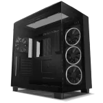 NZXT H9 Elite All White Case - Matte Black