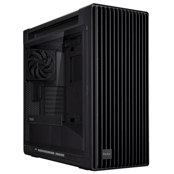 ASUS ProArt PA602 E-ATX PC Case - Black, 420mm radiator, USB 20Gbps support