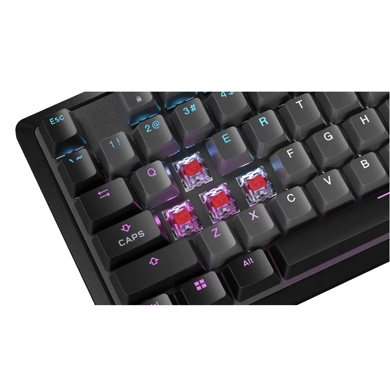 Bàn Phím Cơ CORSAIR K70 CORE RGB Black – MLX Red, Full Size 104 Phím 3 Bàn Phím Cơ CORSAIR K70 CORE RGB Black – MLX Red, Full Size 104 Phím - Ảnh 3