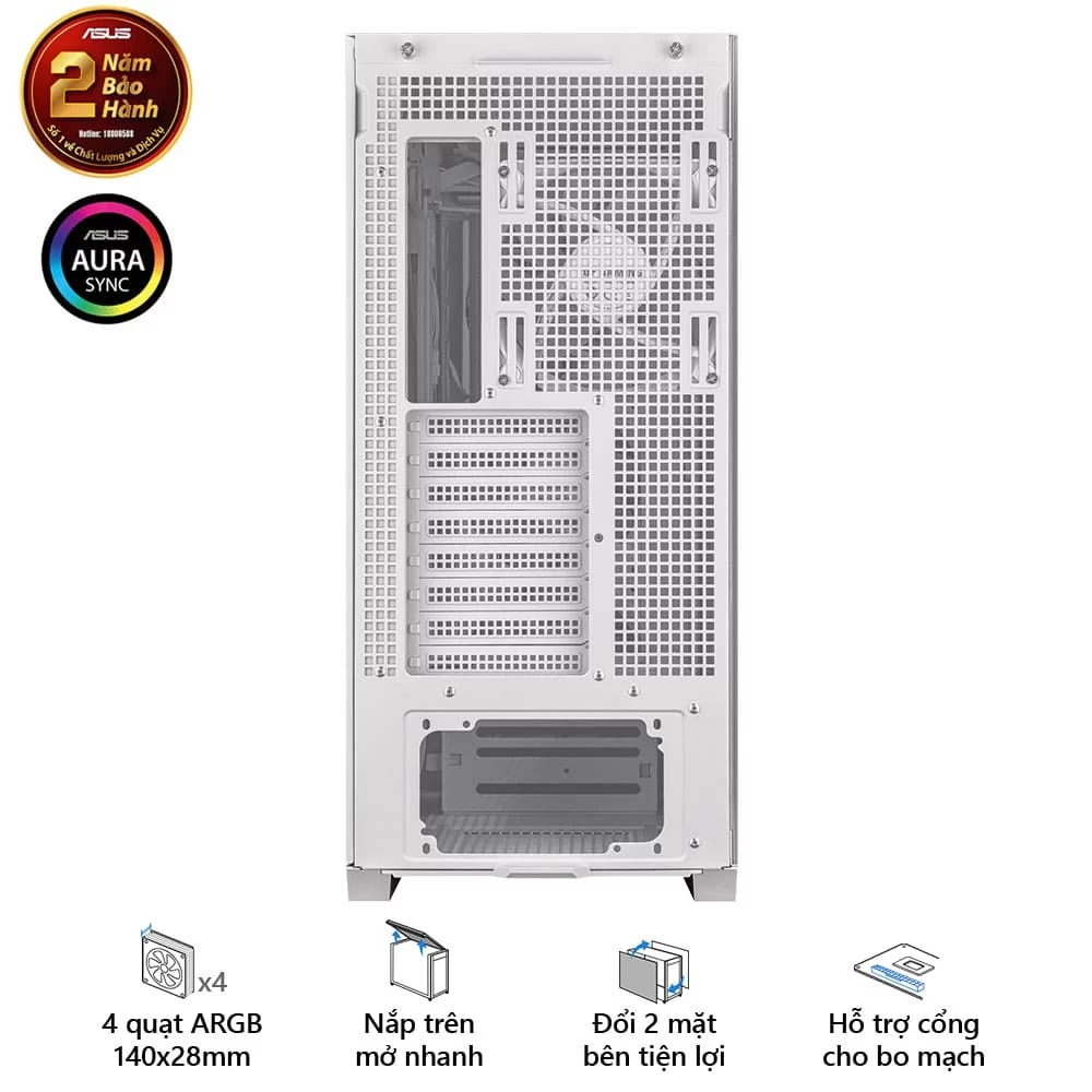 ASUS TUF Gaming GT302 ARGB White Case 14 ASUS TUF Gaming GT302 ARGB White Case - Ảnh 14
