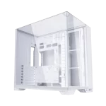 Lian Li O11 Vision Compact White Case - Aluminum, Steel, Tempered Glass ATX Mid Tower