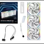 Lian Li UNI FAN SL Wireless 120 Triple White Fan (12SL1W3W) - 3x 120mm, Controller included