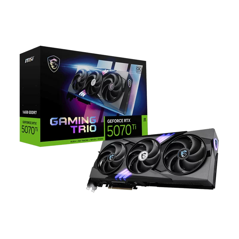 MSI GeForce RTX 5070 12G GAMING TRIO OC Graphics Card 18 MSI GeForce RTX 5070 Ti 16G GAMING TRIO OC PLUS picture 5