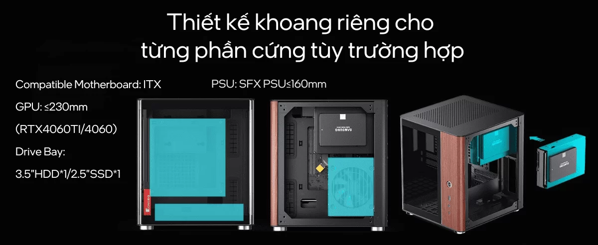 JONSBO TK-0 Separated Cabinet ITX Case 22 TK 0 page pc 8