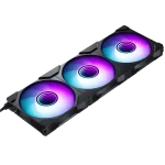 Phanteks M25G2-120 Black D-RGB 3-Pack Fans Case - 3x120mm, 350 - 2000 RPM, 4-pin PWM, 3-pin 5V Addressable RGB