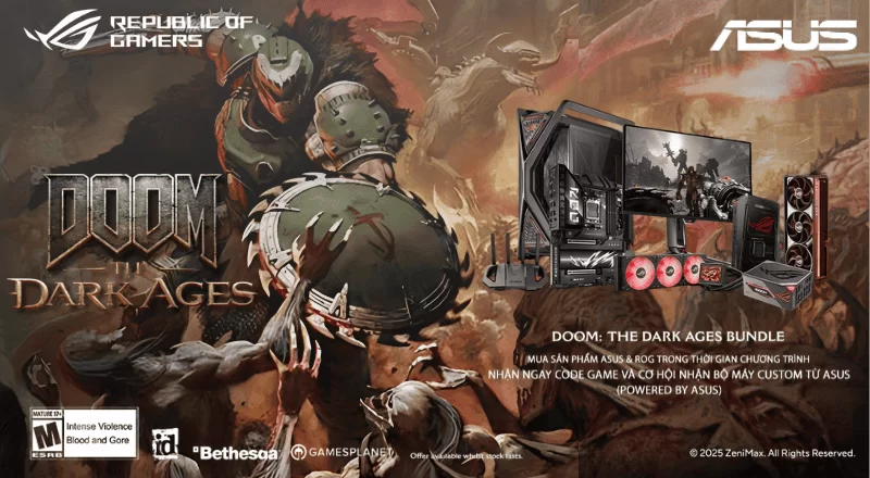 ASUS GAMING WEEKS TANG GAME DOOM THE DARK AGES banner2 800x440 1