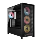 CORSAIR FRAME 5000D RS ARGB Black Modular Mid Tower PC Case - Tempered Glass, 4x RS140 ARGB fans