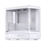 Jonsbo D200 White One-Piece Glass Panel Micro-ATX Tower Case