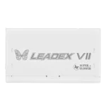 Super Flower LEADEX VII XG 1000W ATX3.0 / ATX3.1 (WH) PSU - White, 80 Plus Gold, PCIe 5.0, ATX 3.0/3.1 Compatible, Full Modular