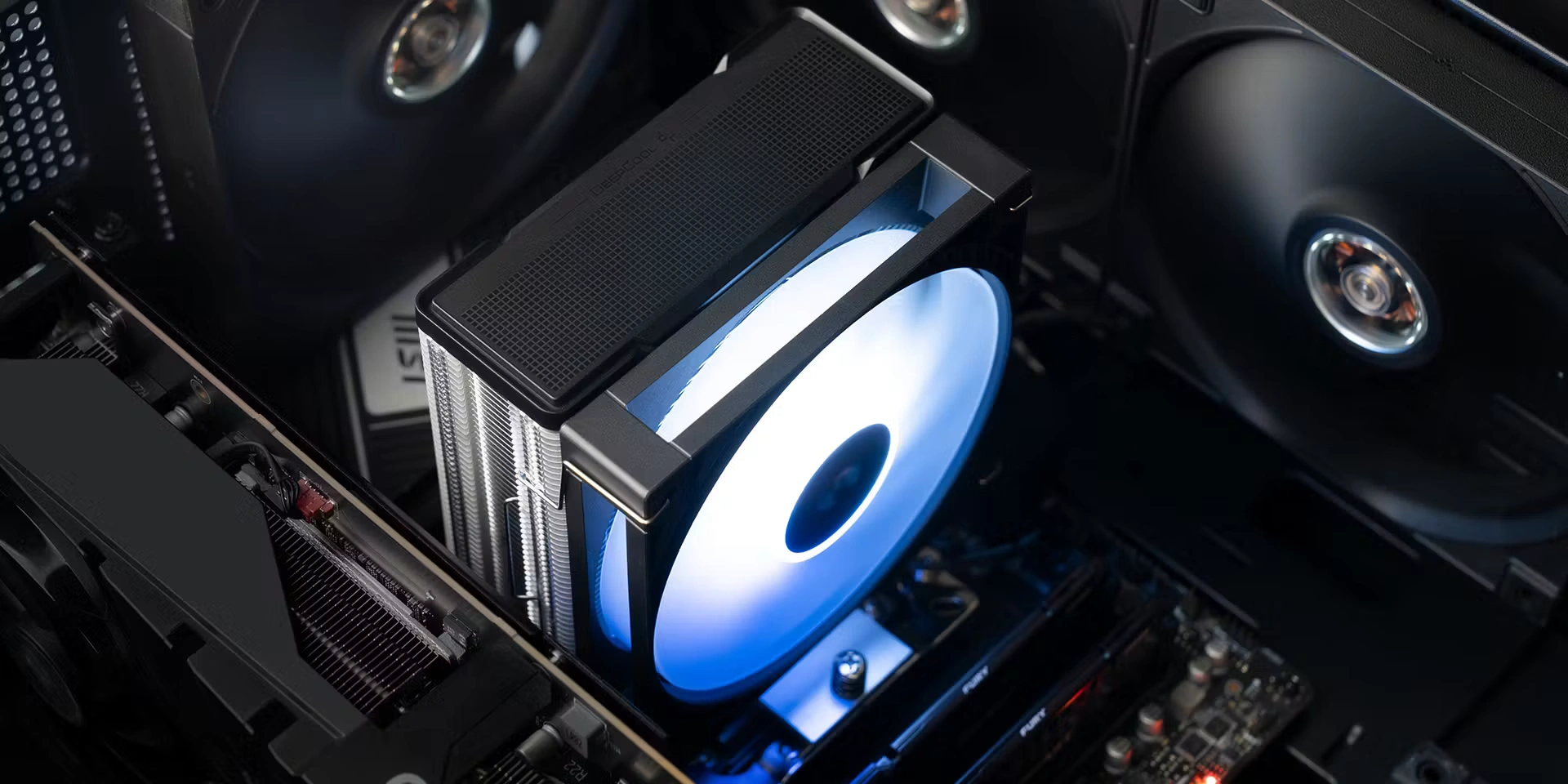 Tản Nhiệt Khí DEEPCOOL AG400 G2 ARGB – 4 Heatpipe, Fan 120mm 78 DEEPCOOL AG400 G2 ARGB kích thước 125 x 92 x 152mm