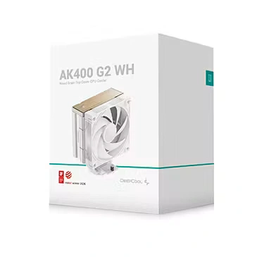 Tản Nhiệt Khí DEEPCOOL AK400 G2 – 4 Heatpipe, Fan 120mm (Black/White) 18 Tản Nhiệt Khí DEEPCOOL AK400 G2 – 4 Heatpipe, Fan 120mm (Black/White) - Ảnh 18