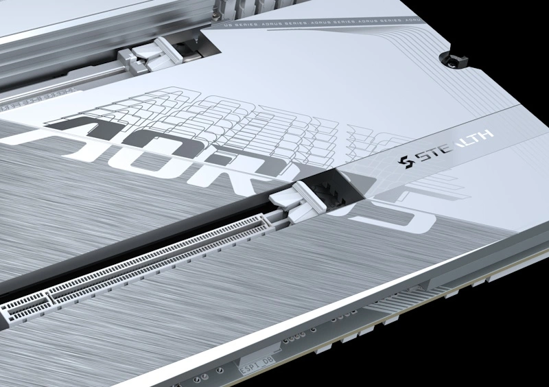 GIGABYTE B850 AORUS STEALTH ICE 4 khe M.2 PCIe 5.0