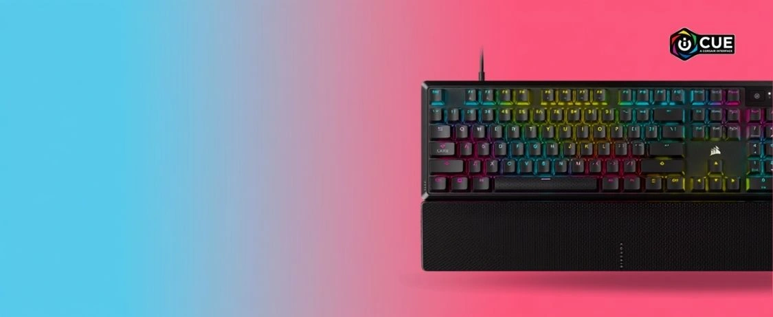 Bàn Phím Cơ CORSAIR K70 CORE RGB Black – MLX Red, Full Size 104 Phím 14 CORSAIR K70 CORE RGB Black bàn phím cơ MLX Red Full Size