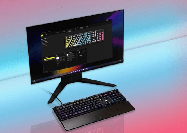 Bàn Phím Cơ CORSAIR K70 CORE RGB Black – MLX Red, Full Size 104 Phím 17 CORSAIR K70 CORE RGB Per Key RGB iCUE
