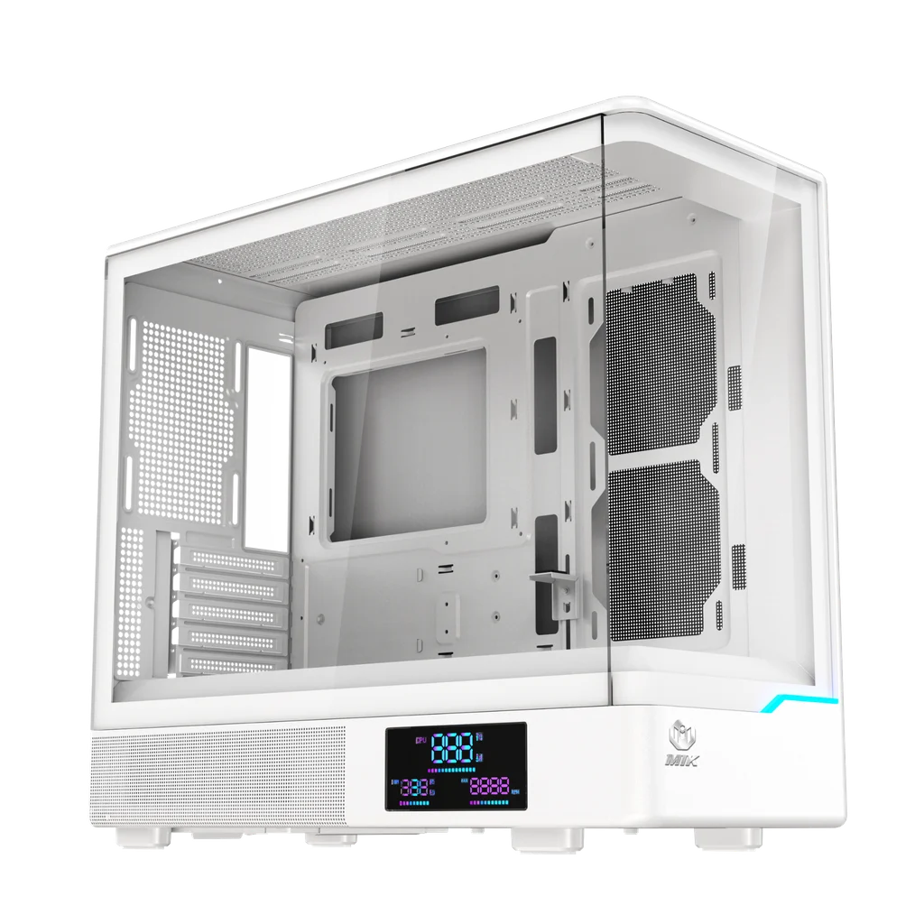 MIK H7 CURVED 360 M-ATX Case – Kính cong Panorama, hỗ trợ AIO 360mm 29 CASE MIK H7 CURVED 360 M-ATX AIO 360mm và 9 fan