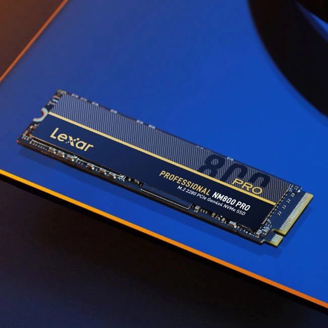 Lexar Professional NM800 PRO 512GB PCIe Gen4x4 NVMe 1.4