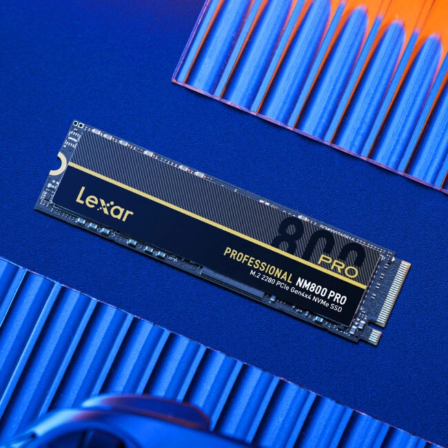 Lexar Professional NM800 PRO 512GB controller 12nm tối ưu điện năng