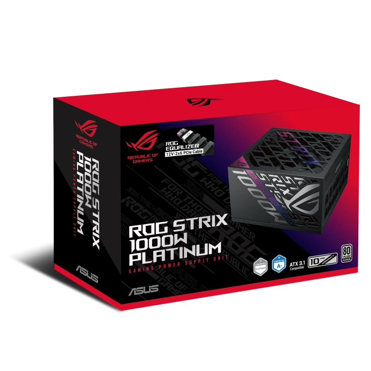 Nguồn ASUS ROG Strix 1000W Platinum (ROG Equalizer) – ATX 3.1, 80 Plus Platinum 15 Nguồn ASUS ROG Strix 1000W Platinum (ROG Equalizer) – ATX 3.1, 80 Plus Platinum - Ảnh 15