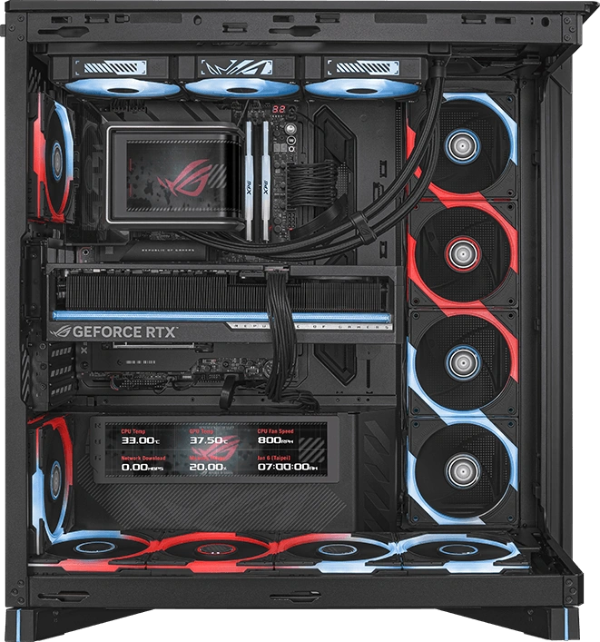 ROG Cronox hỗ trợ E-ATX ATX Micro-ATX Mini-ITX