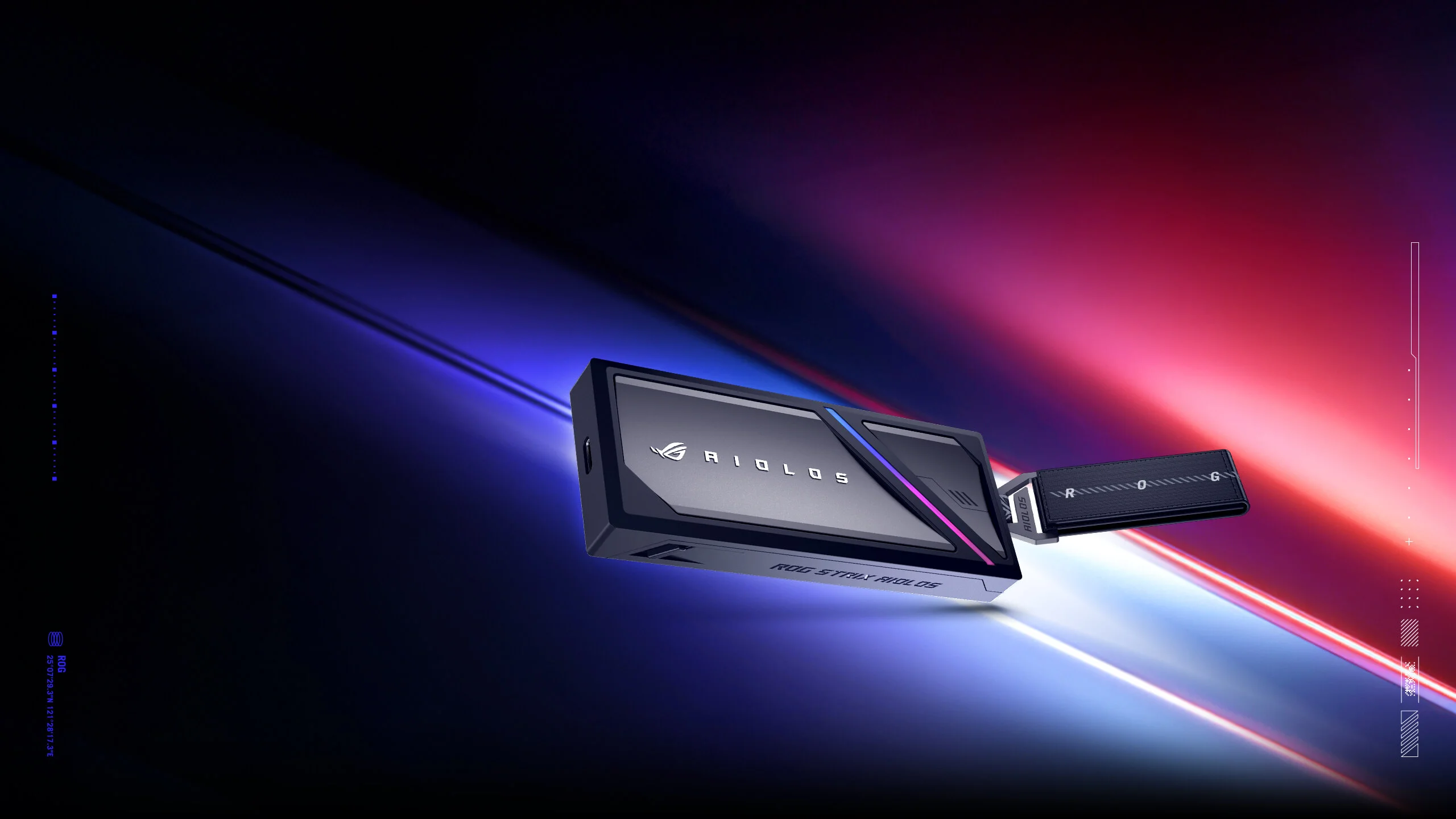 Box SSD ASUS ROG Strix Aiolos - M.2 NVMe/SATA 20Gbps 20 ASUS ROG Strix Aiolos box SSD M.2 NVMe SATA 20Gbps