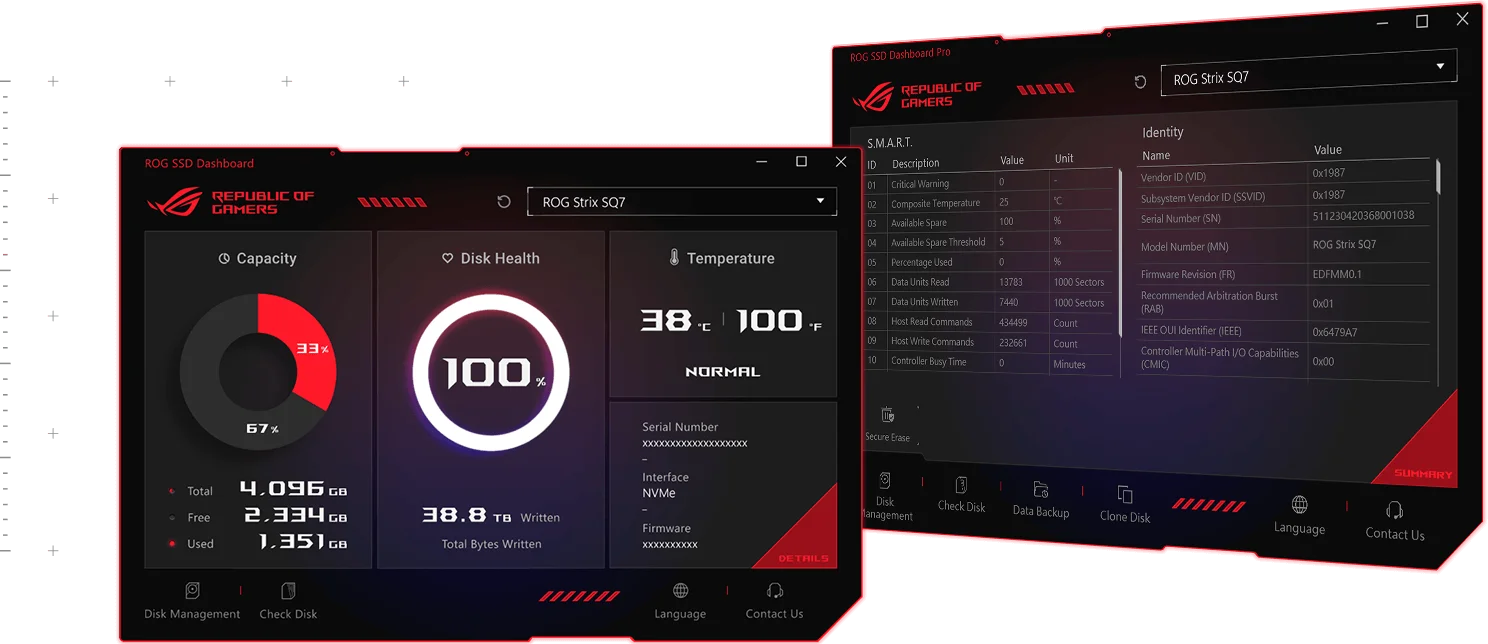 Box SSD ASUS ROG Strix Aiolos - M.2 NVMe/SATA 20Gbps 24 ASUS ROG Strix Aiolos Aura Sync ARGB
