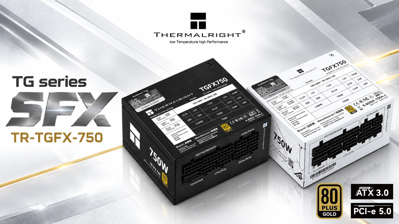 Nguồn Thermalright TGFX-750 750W SFX 80 Plus Gold Full-Modular 43 Thermalright TGFX-750 nguồn SFX 750W 80 Plus Gold