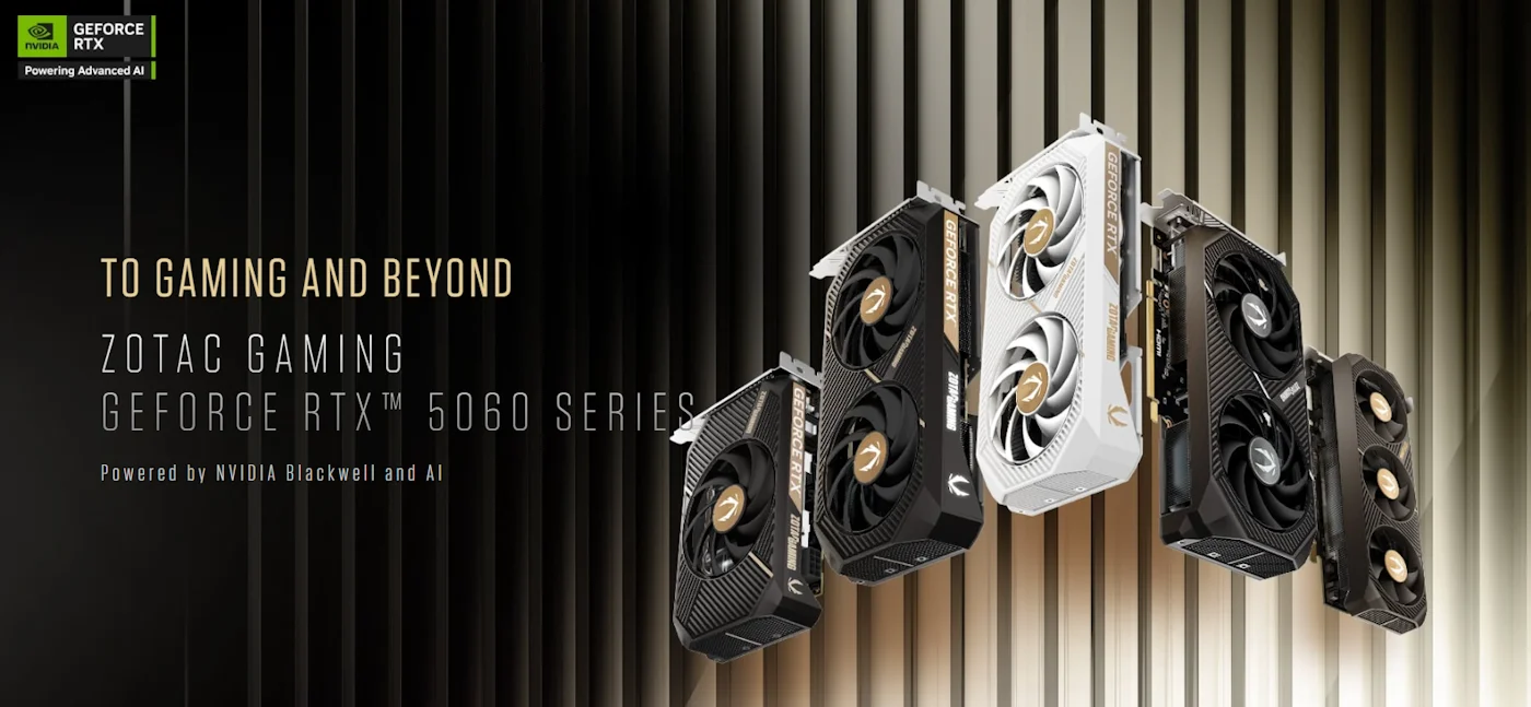 ZOTAC RTX 5060 Ti 16GB Twin Edge OC 16GB GDDR7