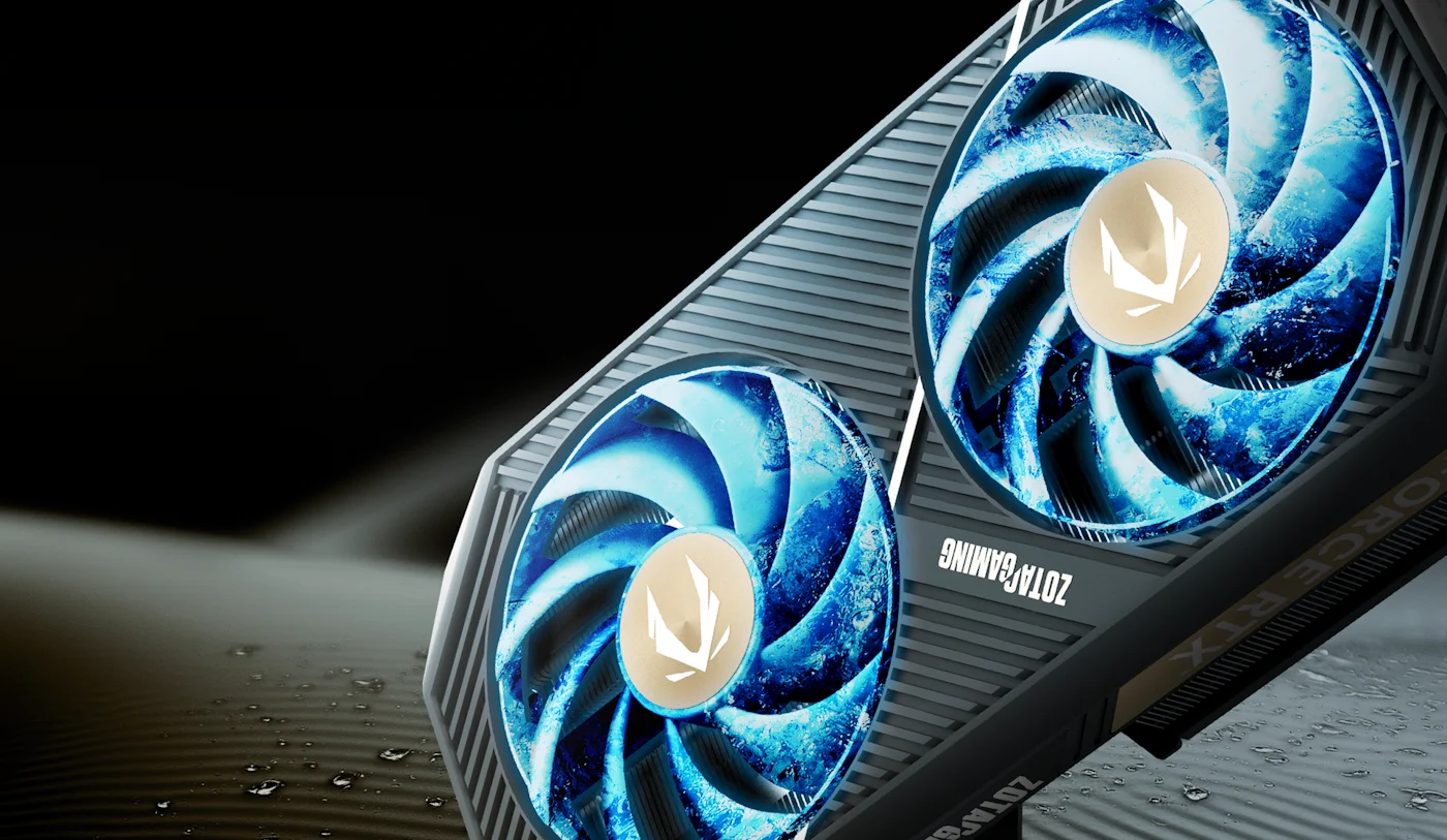 FREEZE Fan Stop ZOTAC RTX 5060 Ti 16GB Twin Edge OC