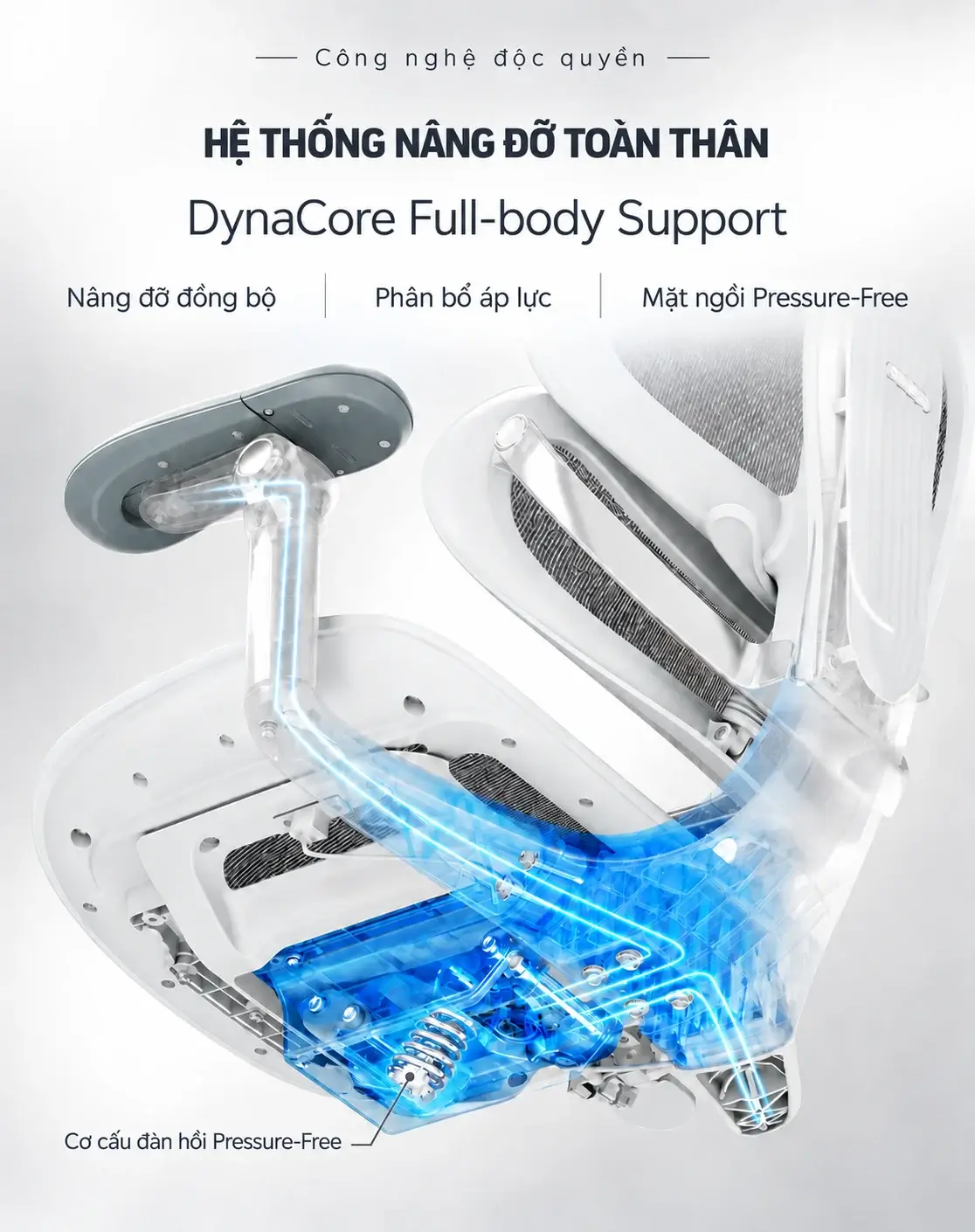 Ghế Công Thái Học Gami C300 Pro DynaCore Full-body Support