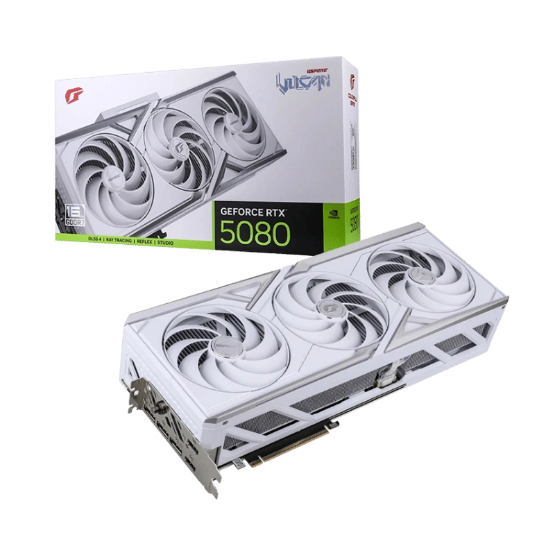 Colorful iGame GeForce RTX 5080 Vulcan W OC 16GB-V – GDDR7, Smart LCD Graphics Card 1 Colorful iGame GeForce RTX 5080 Vulcan W OC 16GB-V – GDDR7, Smart LCD Graphics Card