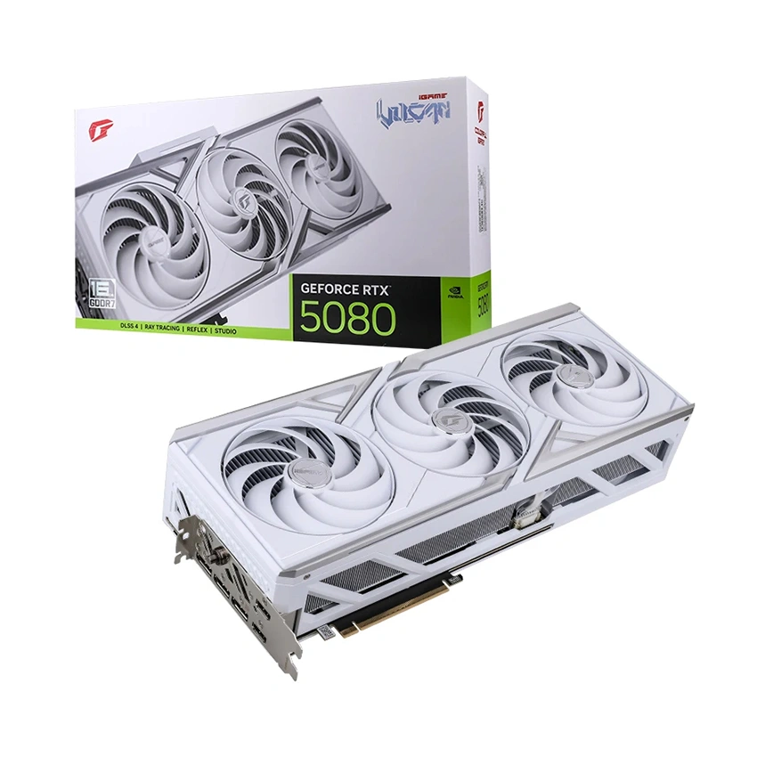 Colorful iGame GeForce RTX 5080 Vulcan W OC 16GB-V – GDDR7, Smart LCD Graphics Card 4 Colorful iGame GeForce RTX 5080 Vulcan W OC 16GB-V – GDDR7, Smart LCD Graphics Card - Ảnh 4