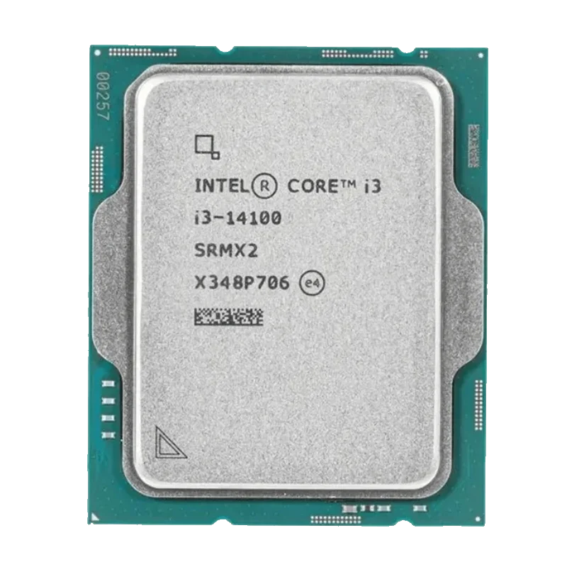 Intel 14th Core i3-14100 Tray Chính Hãng (No Box) (4C8T, UHD 770, 3.50 GHz up to 4.70 GHz, 10nm, LGA 1700 Raptor Lake Refresh) 1 Intel 14th Core i3-14100 Tray Chính Hãng (No Box) (4C8T, UHD 770, 3.50 GHz up to 4.70 GHz, 10nm, LGA 1700 Raptor Lake Refresh)