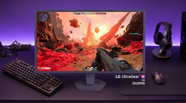 LG UltraGear 25G590B-B màn hình Gaming 1000Hz