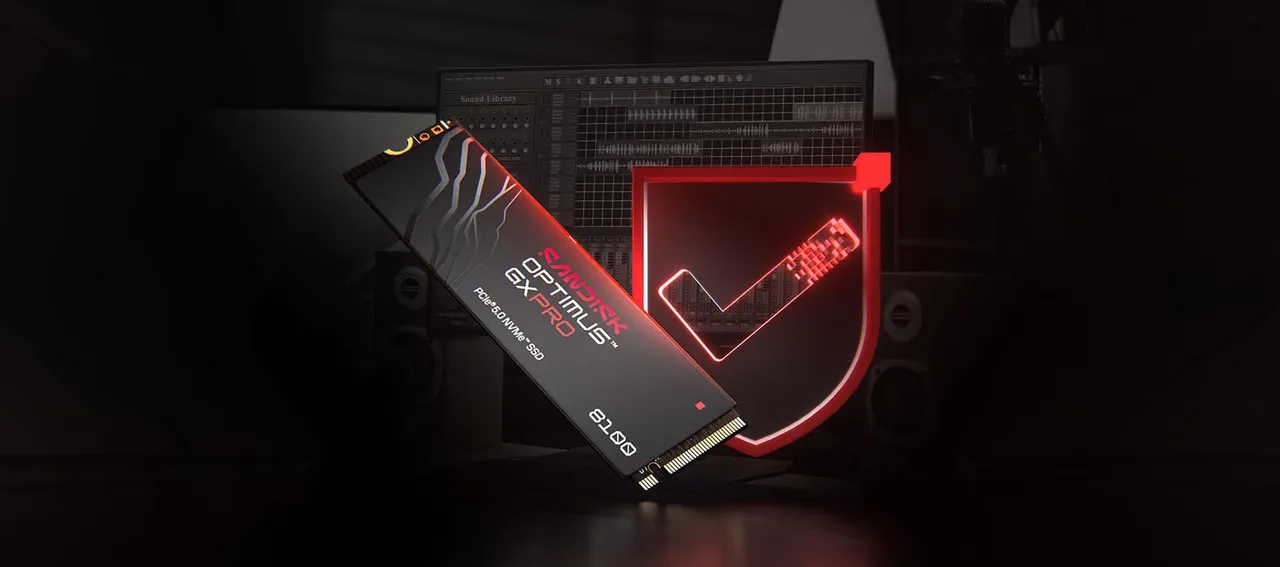 SANDISK Optimus GX PRO 8100 NVMe SSD 1TB – PCIe 5.0, đọc 14900MB/s 15 SANDISK Optimus GX PRO 8100 NVMe SSD 1TB bảo mật TCG Opal 2.02 và bảo hành 5 năm
