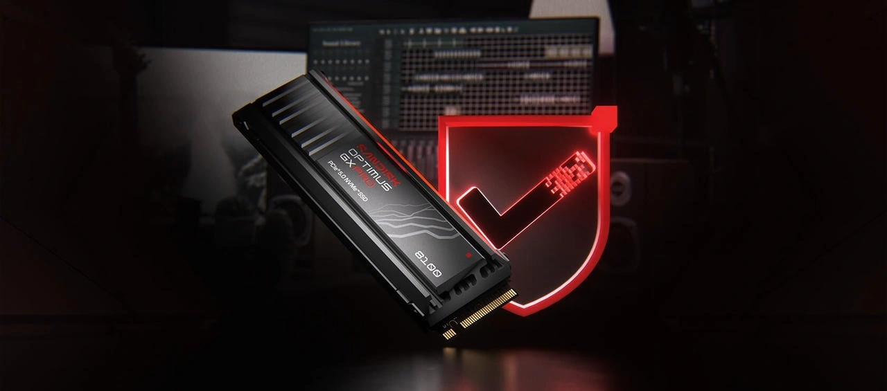 SANDISK Optimus GX PRO 8100 Heatsink NVMe SSD 2TB – PCIe 5.0, đọc 14900MB/s 15 SANDISK Optimus GX PRO 8100 Heatsink NVMe SSD 2TB bảo mật TCG Opal 2.02 và bảo hành 5 năm
