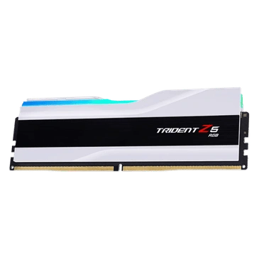 G.Skill Trident Z5 RGB White 16GB (1x16GB) DDR5 Memory Kit - Intel XMP 3.0 & AMD EXPO, 6000MHz CL36 (F5-6000J3636F16GX1-TZ5RW) 1 G.Skill Trident Z5 RGB White 16GB (1x16GB) DDR5 Memory Kit - Intel XMP 3.0 & AMD EXPO, 6000MHz CL36 (F5-6000J3636F16GX1-TZ5RW)