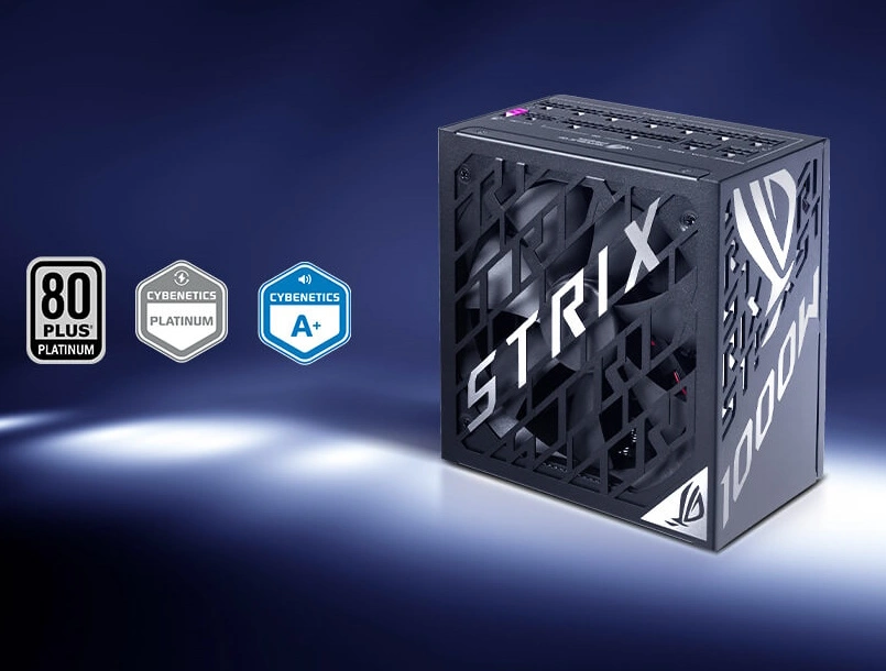 Nguồn ASUS ROG Strix 1000W Platinum (ROG Equalizer) – ATX 3.1, 80 Plus Platinum 32 ROG Strix 1000W Platinum ROG Equalizer ATX 3.1 80 Plus Platinum