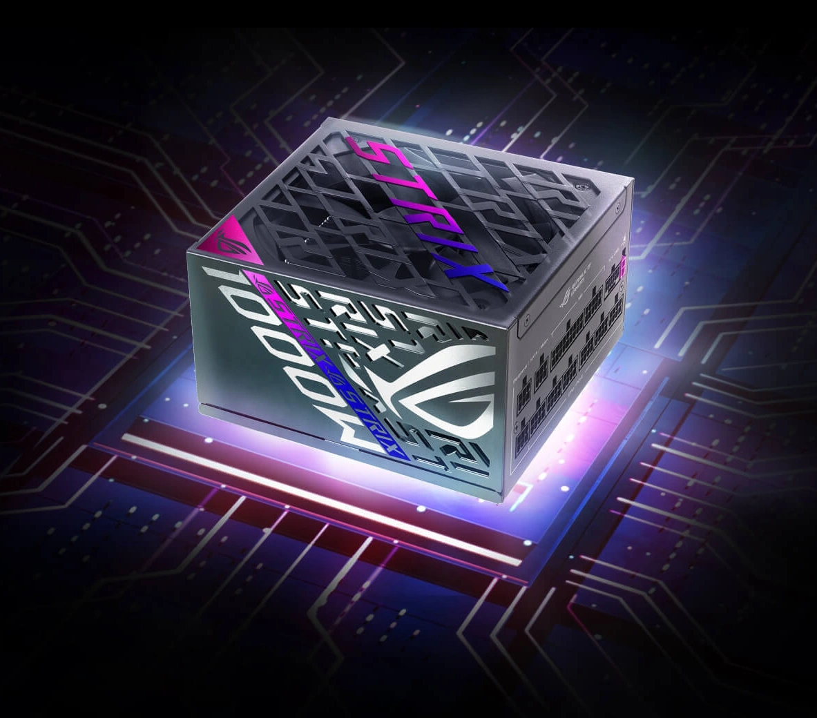 Nguồn ASUS ROG Strix 1000W Platinum (ROG Equalizer) – ATX 3.1, 80 Plus Platinum 35 ROG Strix 1000W Platinum ROG Equalizer Full Modular