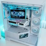 Jungle Leopard AX-8 LCD ARGB Case – Mid Tower, Màn Hình 5.5 Inch 9 thung may jungle leopard ax 8 lcd khong kem fan mid tower at t3lhudgr 3